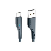Дата кабель USB 2.0 AM to USB-C 0.25m black Essager (EXCT-LSB01)