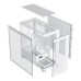 Корпус для ПК OCYPUS GAMMA C72 WH ARGB (GAMMA-C72-WHD400XX-GL)