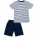 Набір дитячого одягу Breeze в смужку (15997-98B-blue)