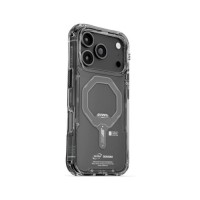 Чохол до мобільного телефона Skinarma Saido Magnetic Charging iPhone 17 Pro Gray (8886461248470)