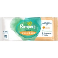 Дитячі вологі серветки Pampers Harmonie Protect&Care з календулою 44 шт (8700216250641)