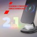 Зарядний пристрій Canyon wireless charger WCS-205 15W Qi2 2in1 w/o adapter Black (CNS-WCS205BW/A)