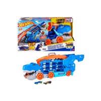 Автотрек Hot Wheels Мега-транспортер Неймовірний Ті-Рекс (HNG50)