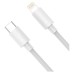 Дата кабель USB 2.0 AM to Lightning 1.5m 20W Simple WisdomKit (2PCS) white Baseus (TZCATLZJ-02)