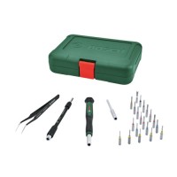 Викрутка Bosch прецизійна, SL TX TH HEX, сталь S2, набір 24шт (1.600.A03.9HT)