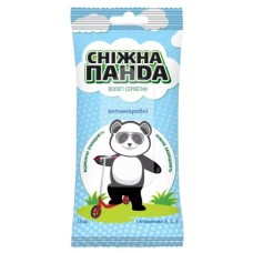 Дитячі вологі серветки Сніжна Панда Kids Антимікробні 15 шт. (4820183970480)