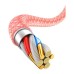 Дата кабель USB 2.0 AM to Lightning 1.0m 2.4A orange Baseus (CALD000407)