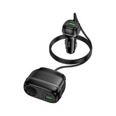 Зарядний пристрій HOCO HOCO Z59A Rank 96W 2xUSB + 2xUSB Black (6942007641517)
