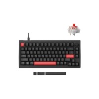 Клавіатура Lemokey Keychron X4 Red LED USB Black (X4-A1-UA)