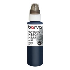 Чорнило Barva HP 122/178/650/655 100 мл, special, pigmented black (H655-396e)