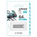 USB флеш накопичувач Wibrand 64GB Chameleon Silver USB 2.0 (WI2.0/CH64U6S)