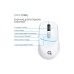 Мишка OfficePro M468W Wireless/Bluetooth White (M468W)