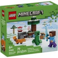 Конструктор LEGO Minecraft Пригоди Стіва в тайзі (21583)