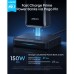 Зарядний пристрій Anker 2xUSB-C + 1xUSB-A 150W Pogo pin black (A1903G11)