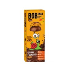 Цукерка Bob Snail Манго Бельгійський молочний шоколад 30г (1740464)