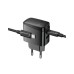 Зарядний пристрій HOCO CS61A Bright 1xUSB-C PD30W + 1xUSB QC3.0 + cable USB-C to Lightning Black (6942007638432)