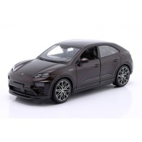Масштабна модель автомобіля Bburago Автомодель - Porsche Macan 4 Electric чорний, 1:24 (18-21114)