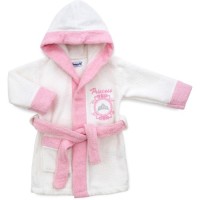 Дитячий халат Miniworld махровий (15118-92G-pink)