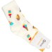 Шкарпетки дитячі Bross із солодощами (6322-8-10G-white)