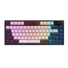 Клавіатура GamePro Asgard Valhalla Pro Rainy Switch Bluetooth/2.4G/USB USB White with display (MK160W-D-Pro)