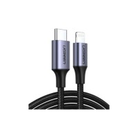 Дата кабель USB-C to Lightning 1.0m 3A 60W US304 black UGREEN (60759)