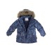 Куртка дитяча Huppa MOODY 1 17470155 темно-синій з принтом 152 (4741468568904)