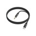 Кабель мультимедійний USB-C to 3.5mm M 1.0m BL22 black BOROFONE (6941991117763)