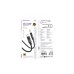 Кабель мультимедійний USB-C to 3.5mm M 1.0m BL22 black BOROFONE (6941991117763)