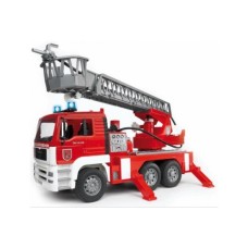 Спецтехніка Bruder Пожежна вантажівка зі сходами М1:16 (02771)