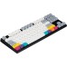 Клавіатура Varmilo APT87 CMYK K-Prestige Silent Wireless White Led UA (A92A024F8A5A17A007)