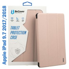 Чохол до планшета BeCover Tri Fold Soft TPU Silicone Apple iPad 9.7 2017/2018 A1822/A1823/A1893/A1954 Pink (708513)