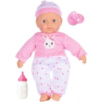 Пупс Lunabebe м'яконабивний з аксесуарами зі звуковими ефектами (3858894674855)