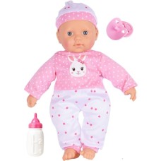 Пупс Lunabebe м'яконабивний з аксесуарами зі звуковими ефектами (3858894674855)