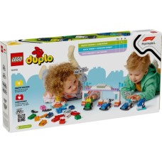 Конструктор LEGO DUPLO Town Автомобілі для перегонів і пілоти команд Формули-1 (10445)