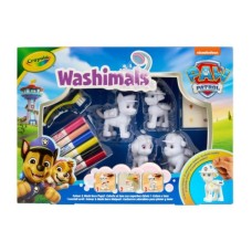 Набір для творчості Crayola Paw Patrol Washimals 4 тваринки та 6 фломастерів (74-0290)