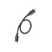 Дата кабель USB-C to Lightning 0.25m Hyper PD X96 black HOCO (6942007609364)
