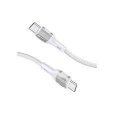 Дата кабель USB-C to USB-C 1.2m 60W PD FletchLink-CC grey Promate (fletchlink-cc.grey)