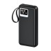 Батарея універсальна XoKo 20000mAh, 10W, LED flashlight, black (WK-R37)