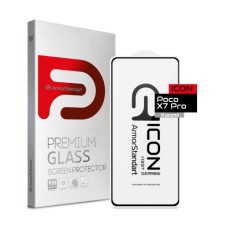 Скло захисне Armorstandart Icon Xiaomi Poco X7 Pro Black (ARM82713)