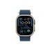 Смарт-годинник Apple Watch Ultra 2 GPS + Cellular, 49mm Titanium Case with Blue Ocean Band (MREG3UL/A)
