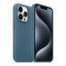 Чохол до мобільного телефона Armorstandart FAKE Leather Case Apple iPhone 15 Pro Sea Blue (ARM76304)