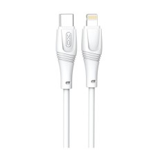 Дата кабель USB-C to Lightning 1.0m 27W High Elastic Zeus XO (NBQ239A_White)