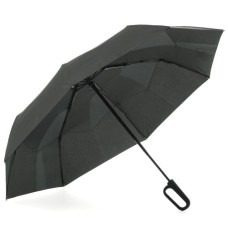 Парасоля Krago складна EASYFOLD 8-спицева повний автомат чорна (umb-15-001)