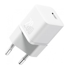 Зарядний пристрій Baseus GaN5 Fast Charger USB-C 20W white (CCGN050102)