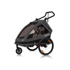 Коляска Lionelo Cama Grey Graphite - Велосипедний причіп (LO-CAMA GREY GRAPHITE)