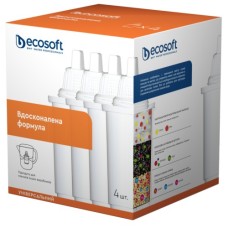 Картридж для фільтра глечика Ecosoft К-т Картриджів для глечиків універсальний (3+1 ш (4820056801071)