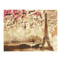 Картина по номерам Rosa Golden Paris 35 х 45 см (4823098529729)