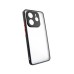 Чохол до мобільного телефона Dengos Matte Xiaomi Redmi Note 14 5G (Black) (DG-TPU-MATT-155)