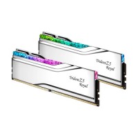 Модуль пам'яті для комп'ютера DDR5 32GB (2x16GB) 6400 MHz Trident Z5 Royal Silver G.Skill (F5-6400J3239G16GX2-TR5S)
