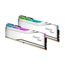 Модуль пам'яті для комп'ютера DDR5 32GB (2x16GB) 6400 MHz Trident Z5 Royal Silver G.Skill (F5-6400J3239G16GX2-TR5S)
